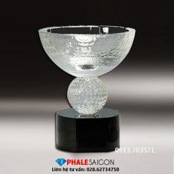 Alternative view of Cúp pha lê vinh danh xuất sắc