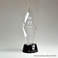 Alternative view of Cúp vinh danh thâm niên 15 năm